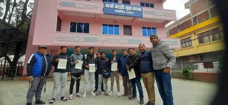 नयाँ बस्तीमा पाँच खेलाडी अनुबन्ध