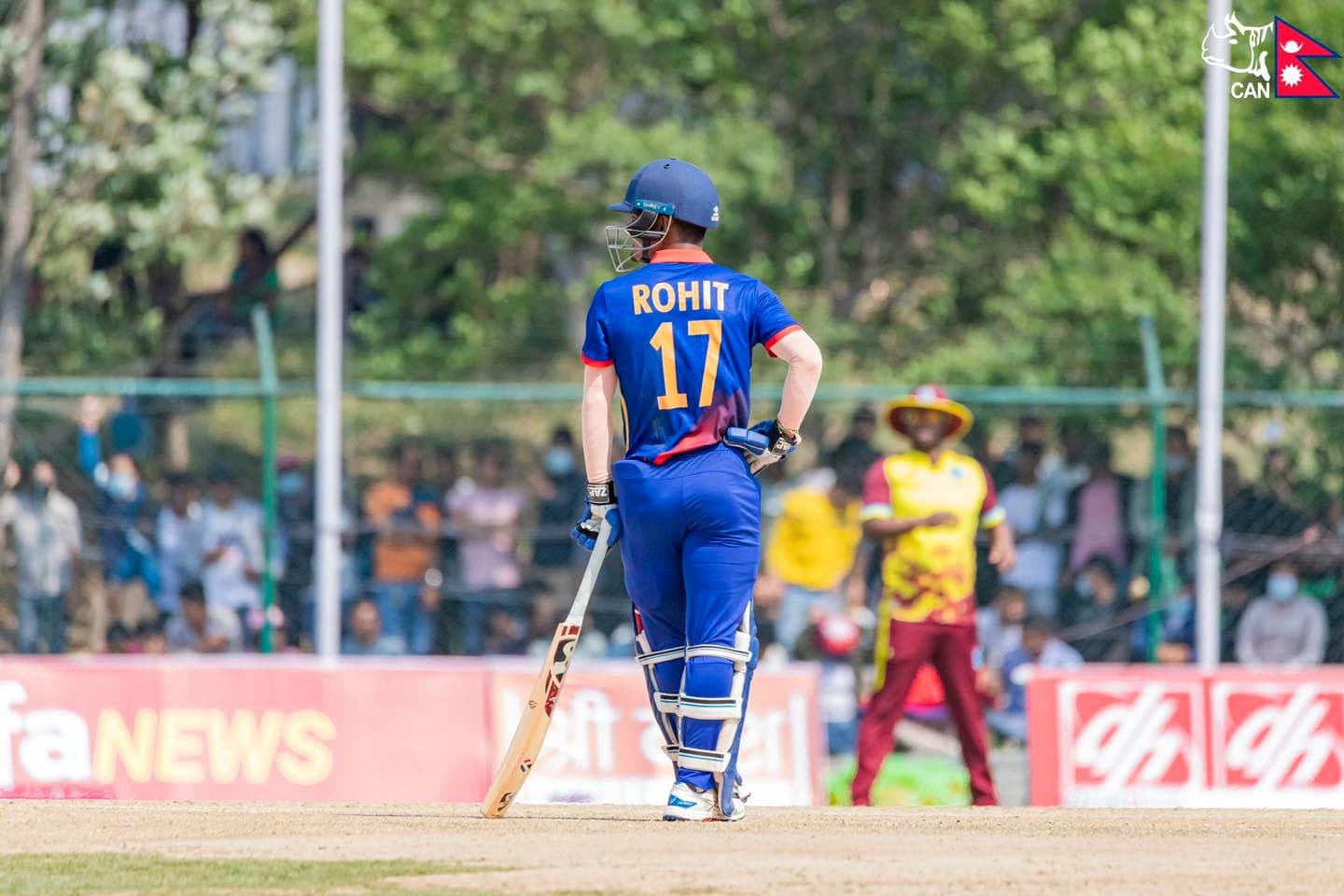 सकसमा नेपालको ब्याटिङ