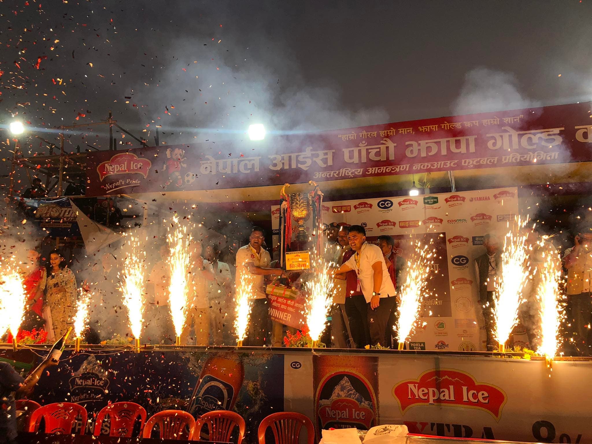 आर्मीलाई झापा गोल्डकपको उपाधि