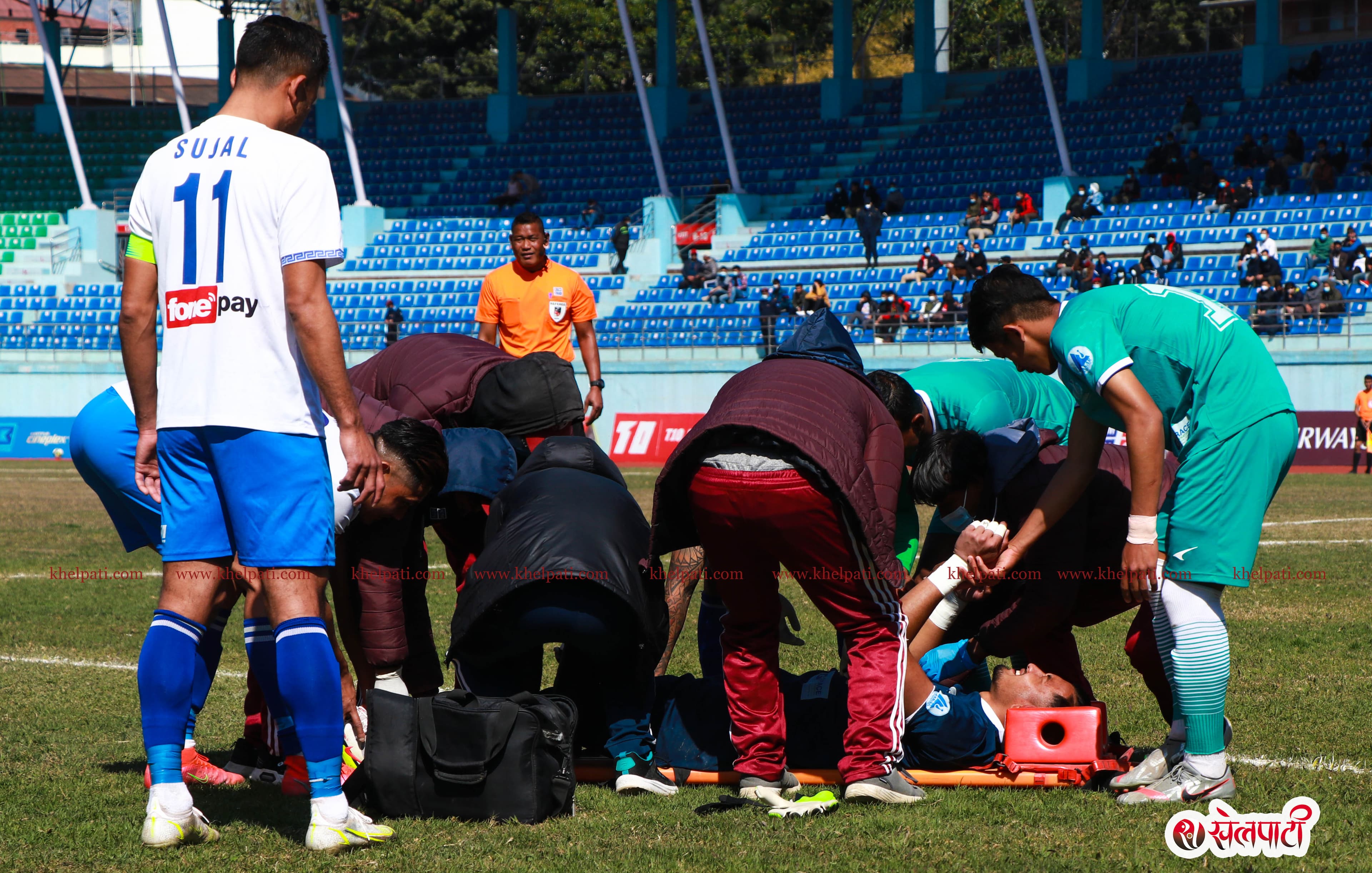 अर्पणले लिगको बाँकी खेल गुमाउने