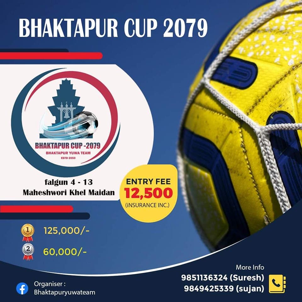 भक्तपुर कपको खेल तालिका सार्वजनिक