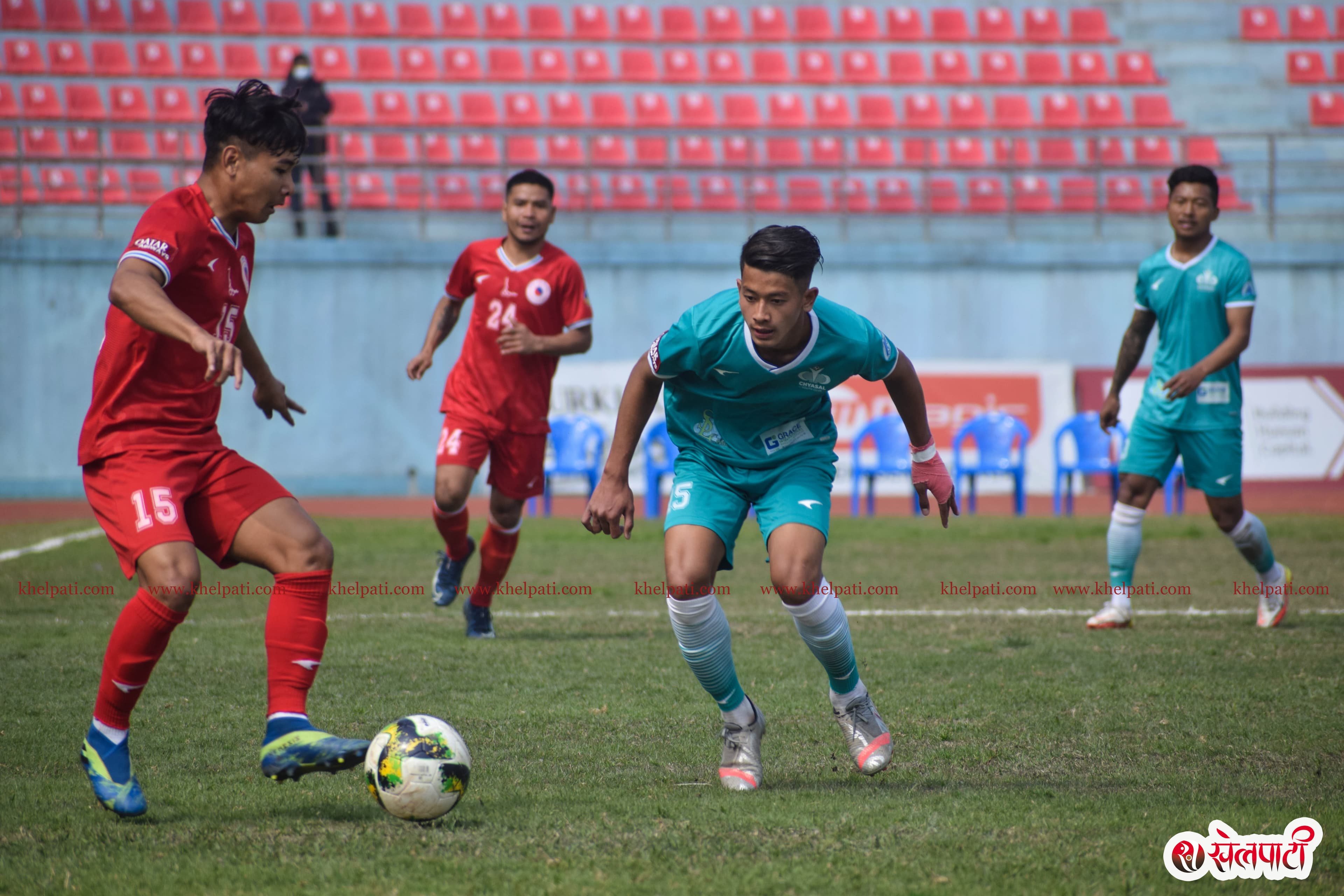 पहिलो हाफमा फ्रेन्ड्सलाई २-० अग्रता  