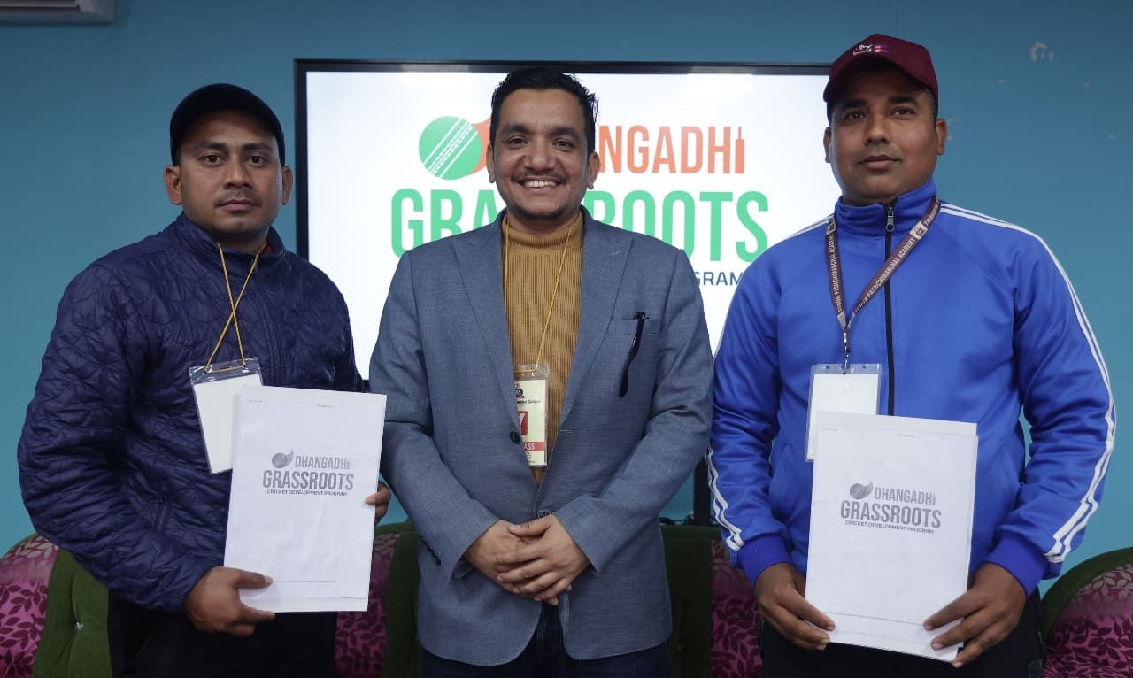 ग्रासरुट क्रिकेटका लागि प्रशिक्षक नियुक्त