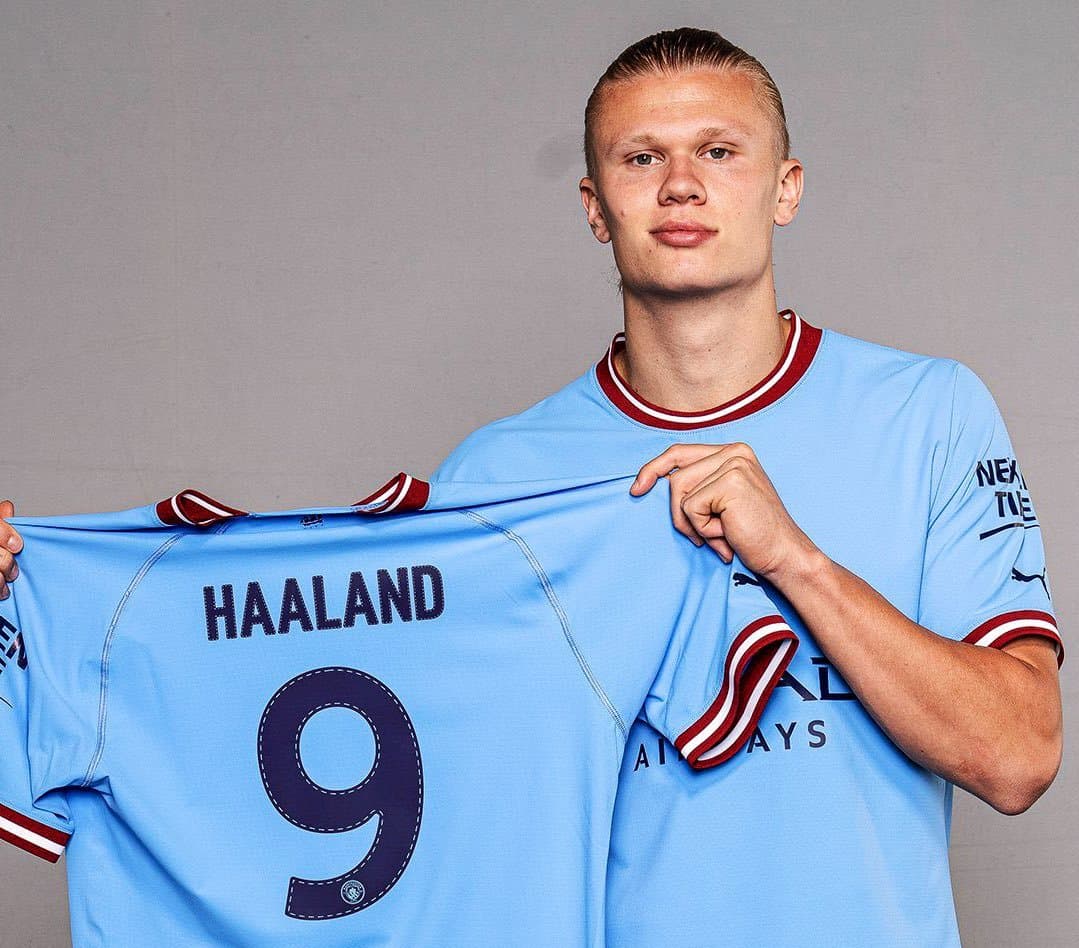 हालाण्डलाई ९ नम्बरको जर्सी