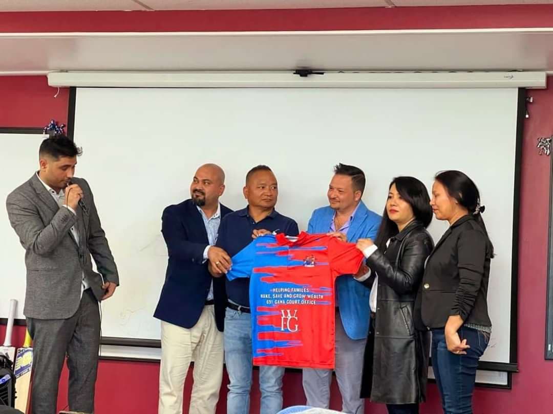 नेपाली क्यानेडियन क्रिकेट क्लबको जर्सी सार्वजनिक