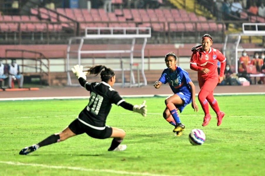 पहिलो हाफमा नेपाल ३-० ले पछाडी