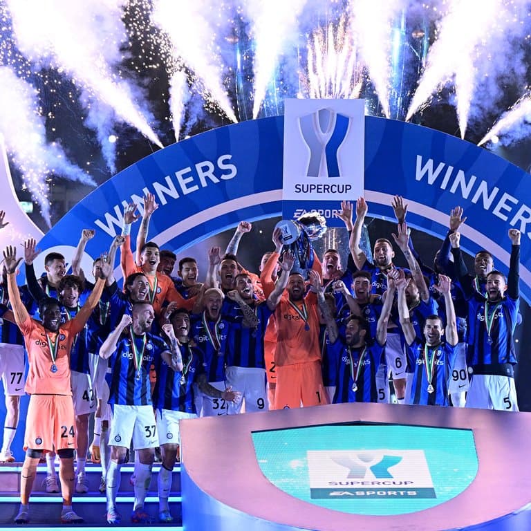 इन्टरलाई इटालियन सुपर कपको उपाधि