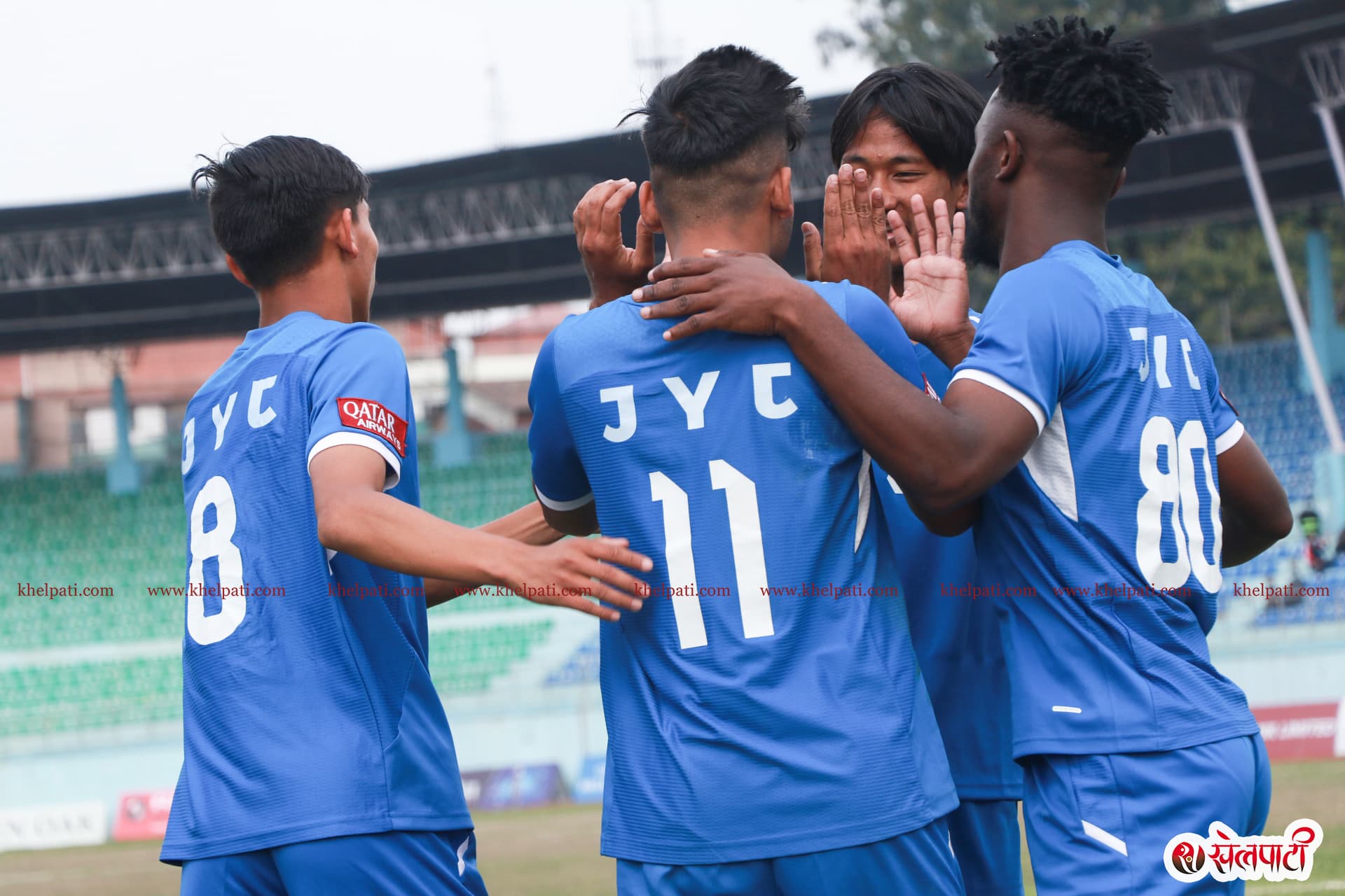 संकटाविरुद्ध जावलाखेललाई अग्रता