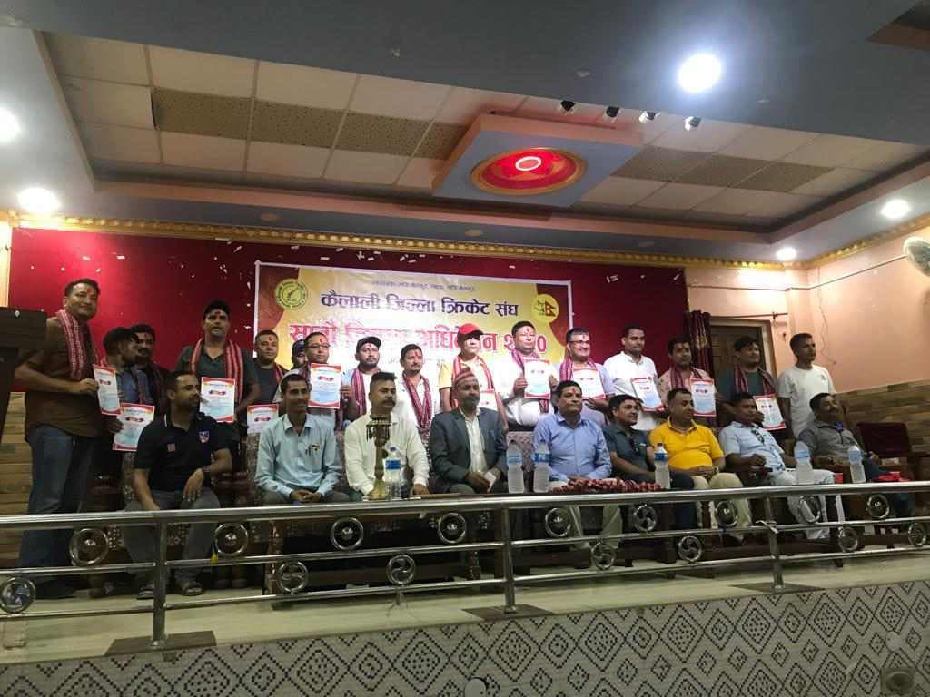 क्रिकेट संघ कैलालीको अध्यक्षमा बिक्रम चयन