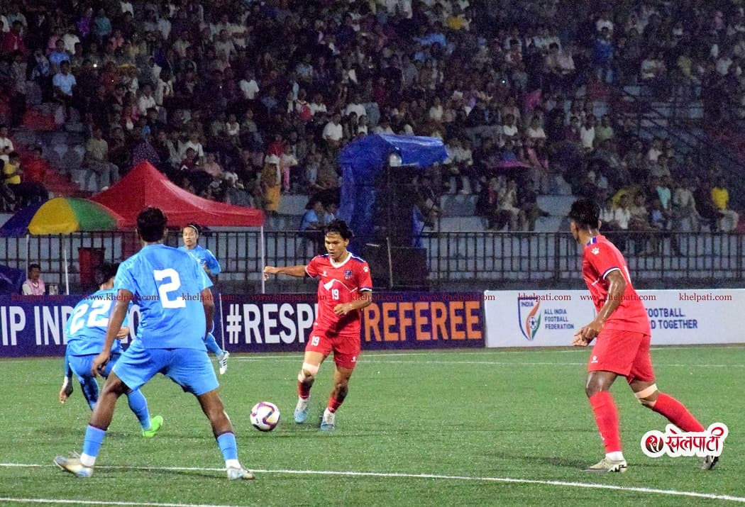 एक मिनेटमै नेपालले खायो २ गोल