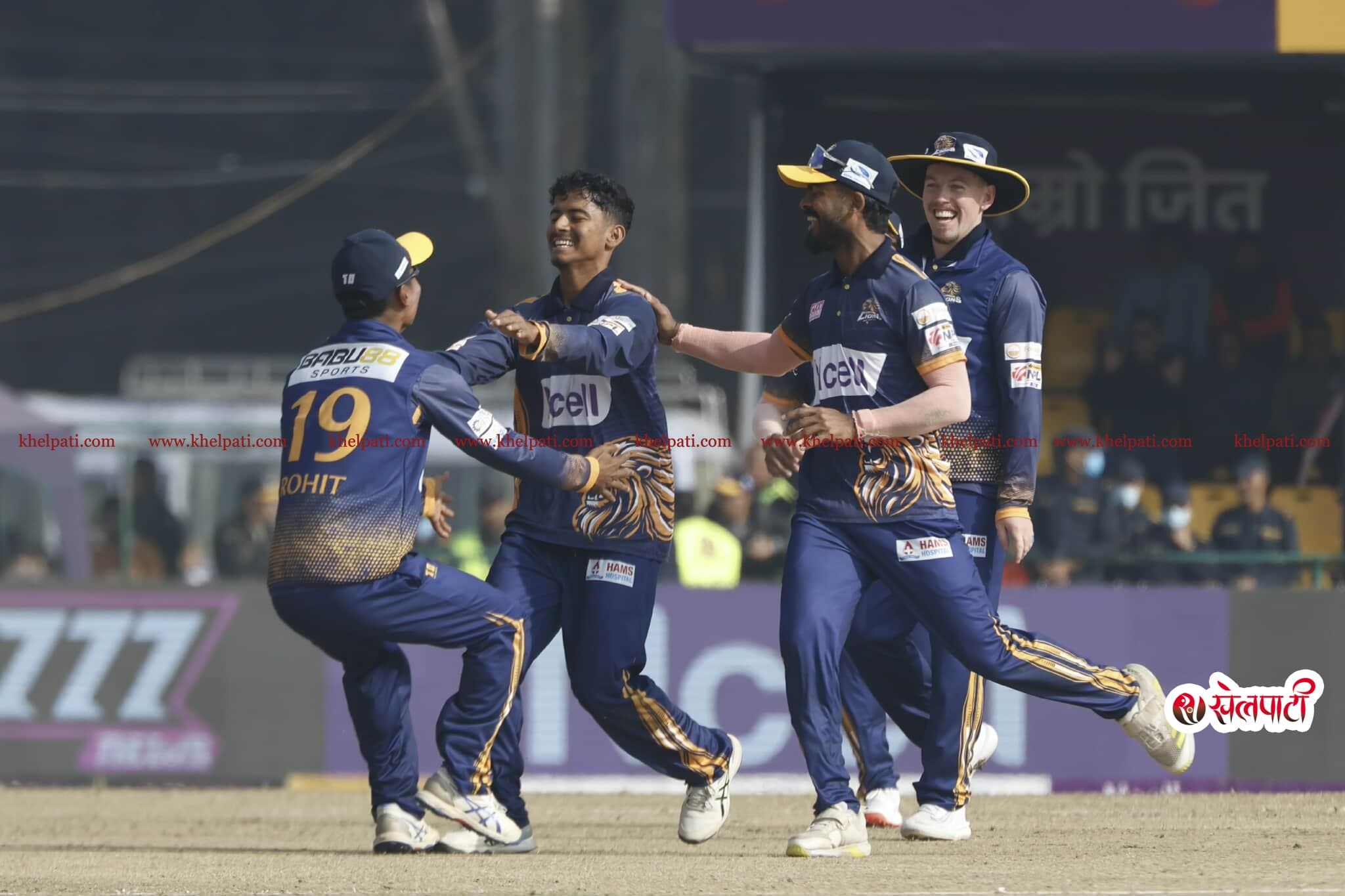 लुम्बिनीका अभिषेकले लिए एकै ओभरमा तीन विकेट