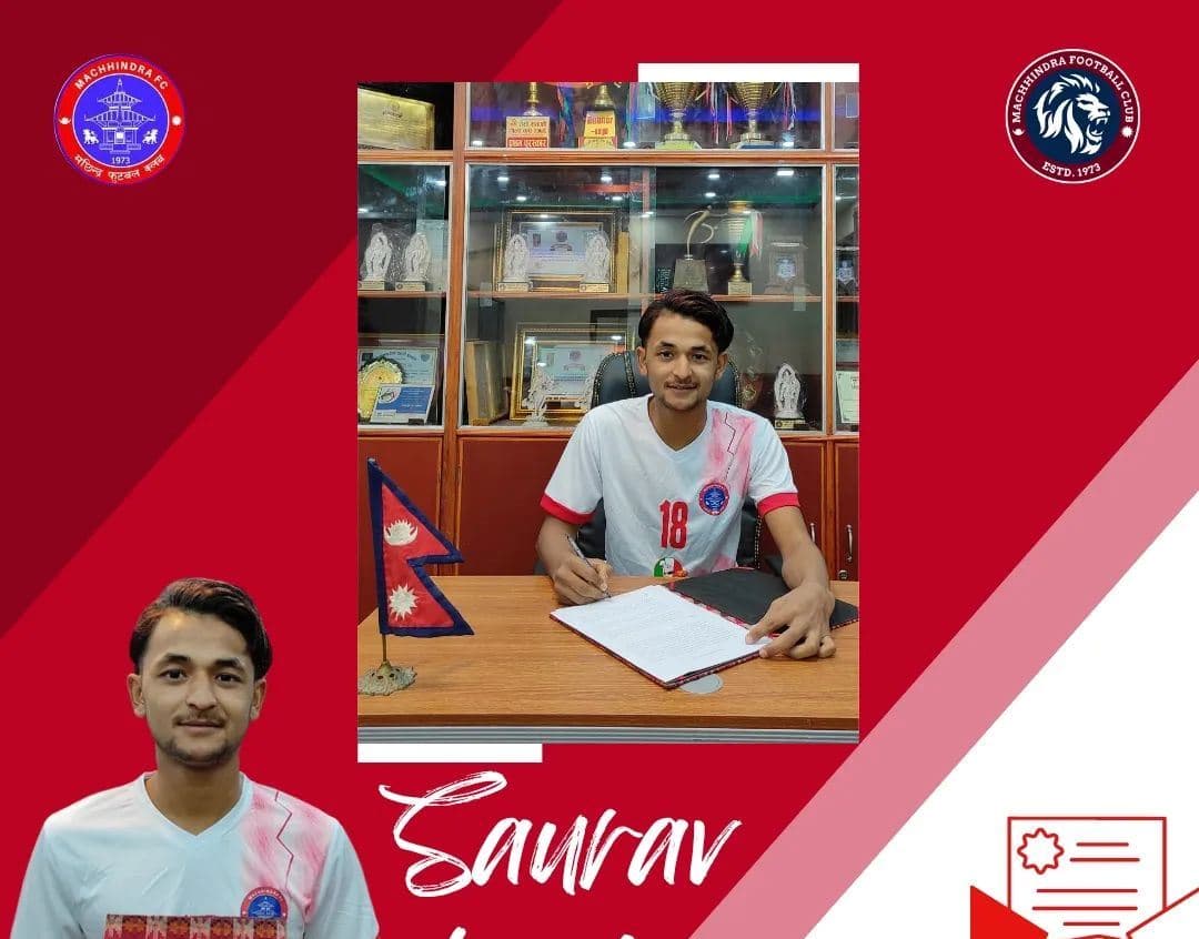 फरवार्ड सौरभ मछिन्द्रमा अनुबन्धित