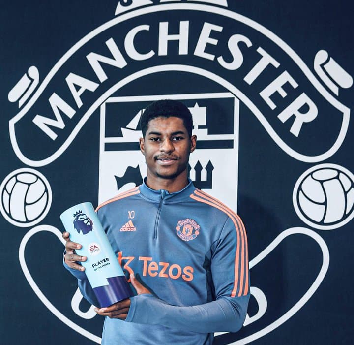 राषफोर्ड प्लेयर अफ द मन्थ