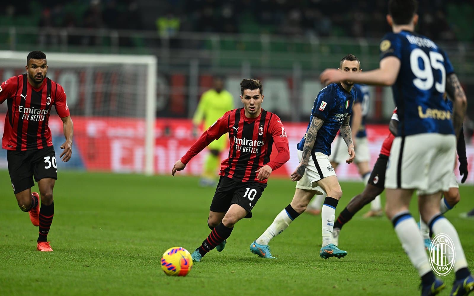 मिलान र इन्टरको बराबरी