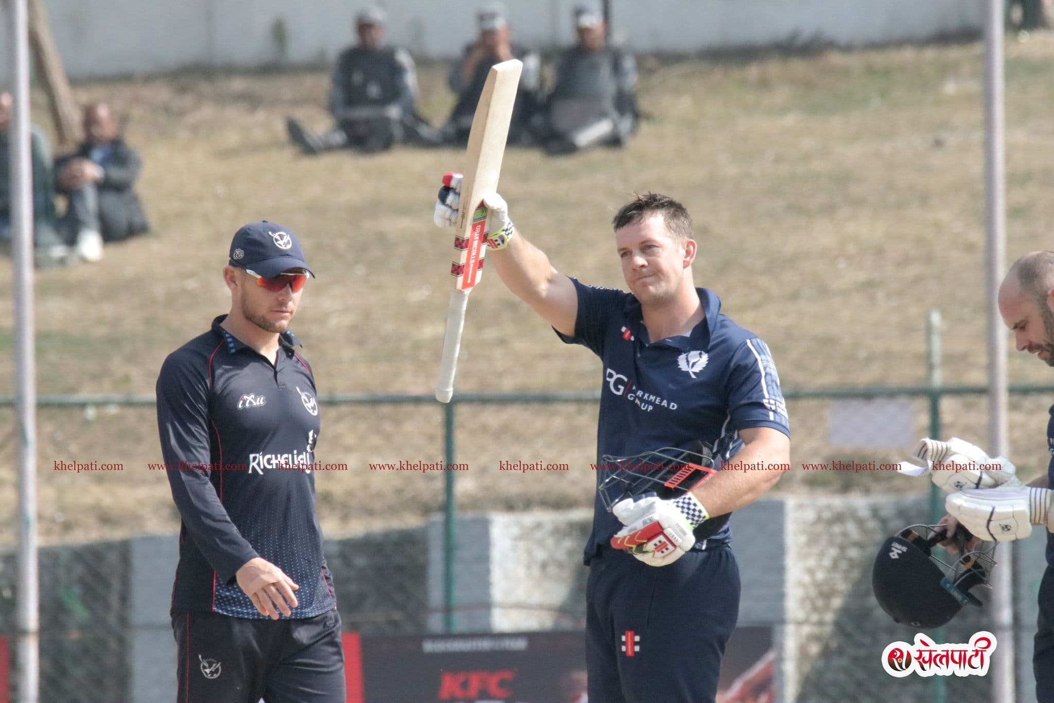 मुन्सेको शतकमा स्कटल्याण्ड लिग टूको विजेता