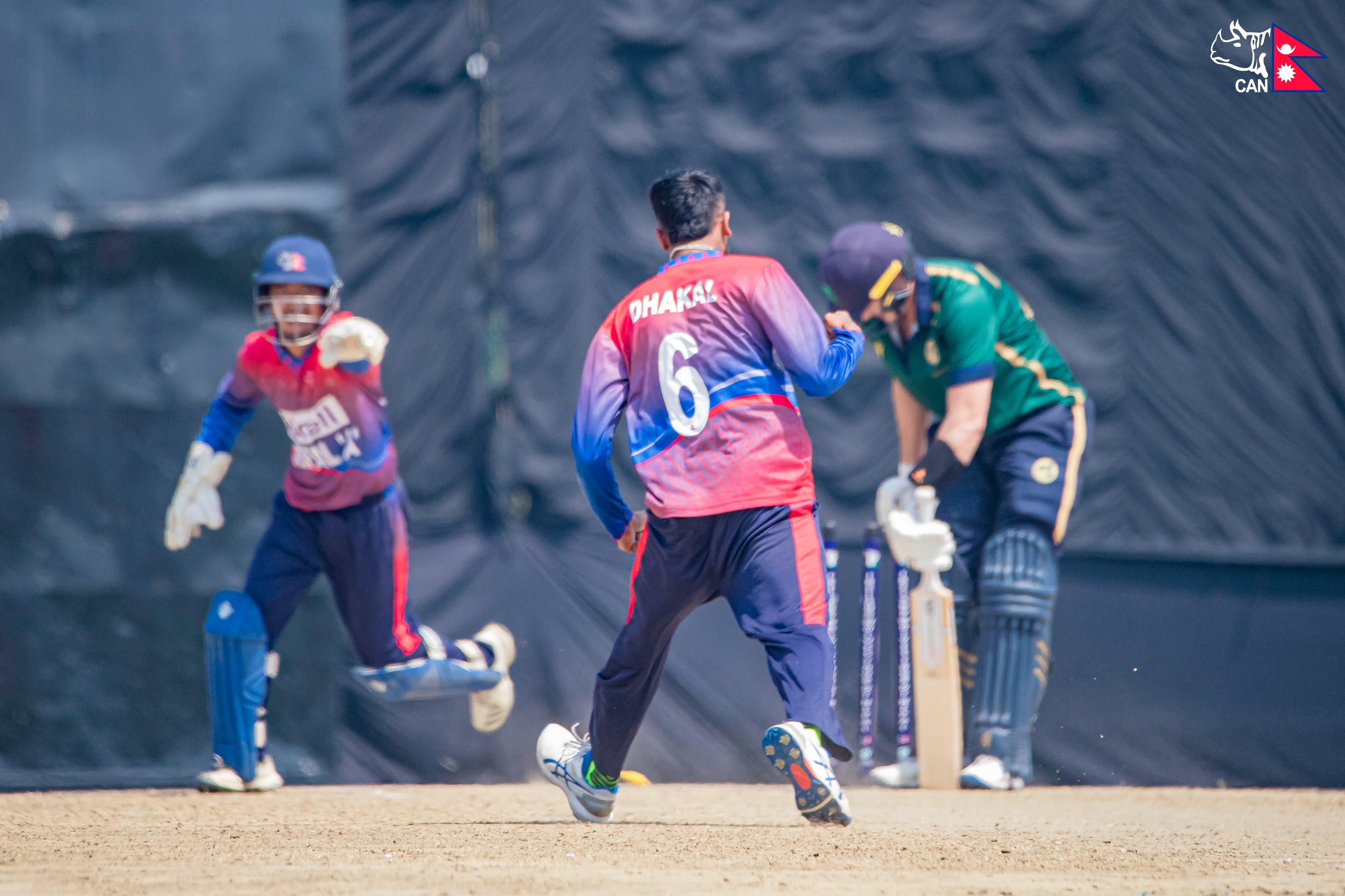 आयरल्यान्डले दियो नेपाल ‘ए’लाई १५८ रनको लक्ष्य