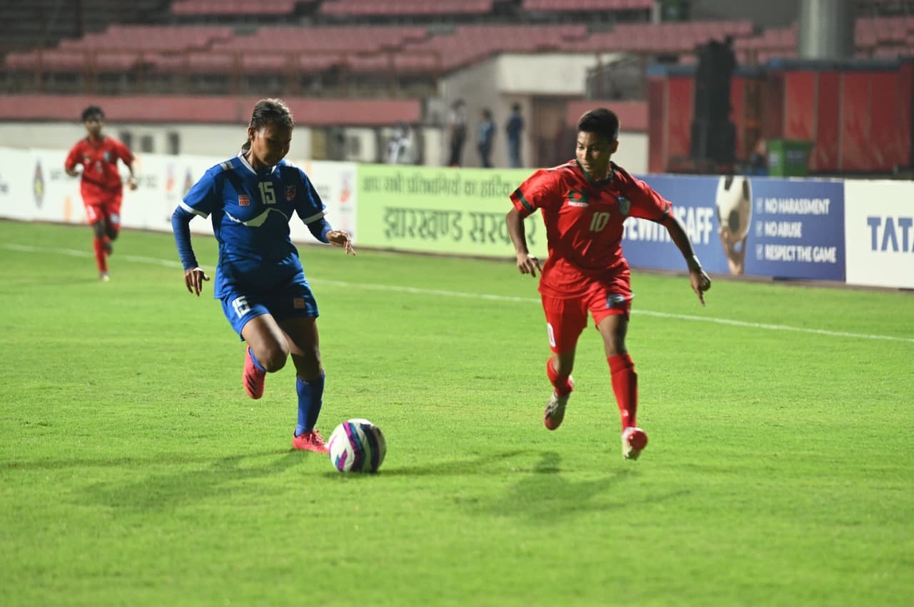 बंगलादेशविरुद्ध नेपाल ४-१ ले पछाडी