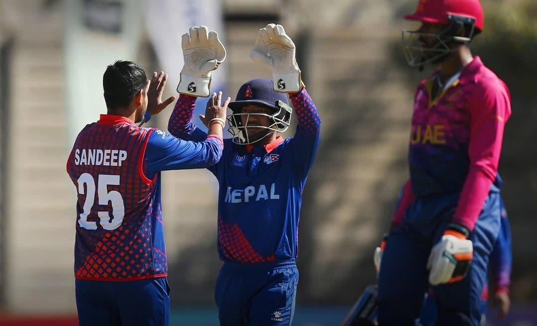 नेपाललाई १ सय ८२ रनको लक्ष्य