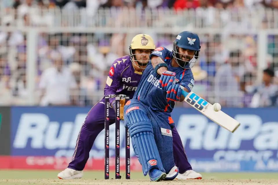 पुरनको आक्रामक ब्याटिङसँगै कोलकातालाई  विशाल लक्ष्य