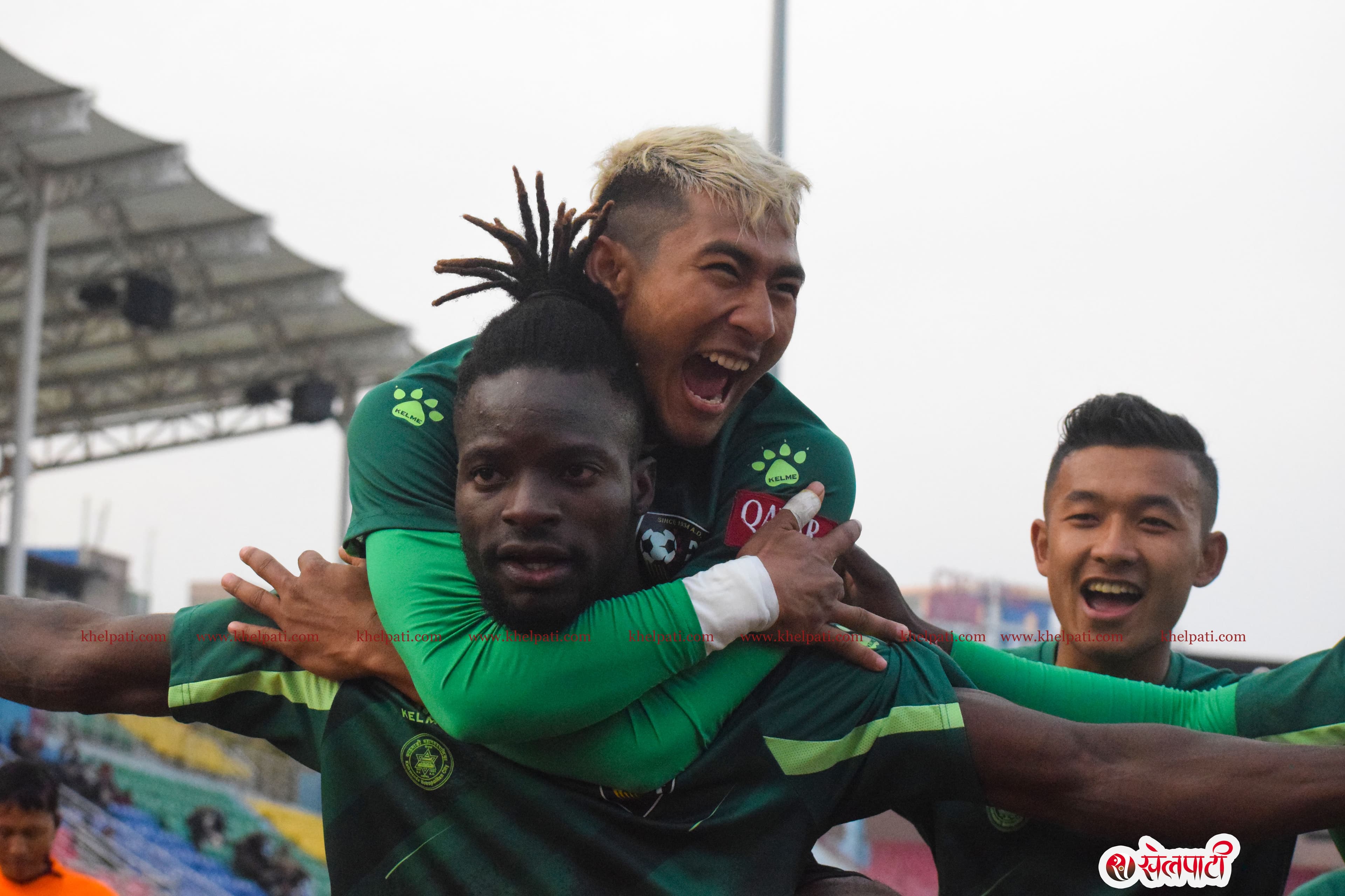 पुलिसलाई हराउँदै एनआरटी तेस्रो  