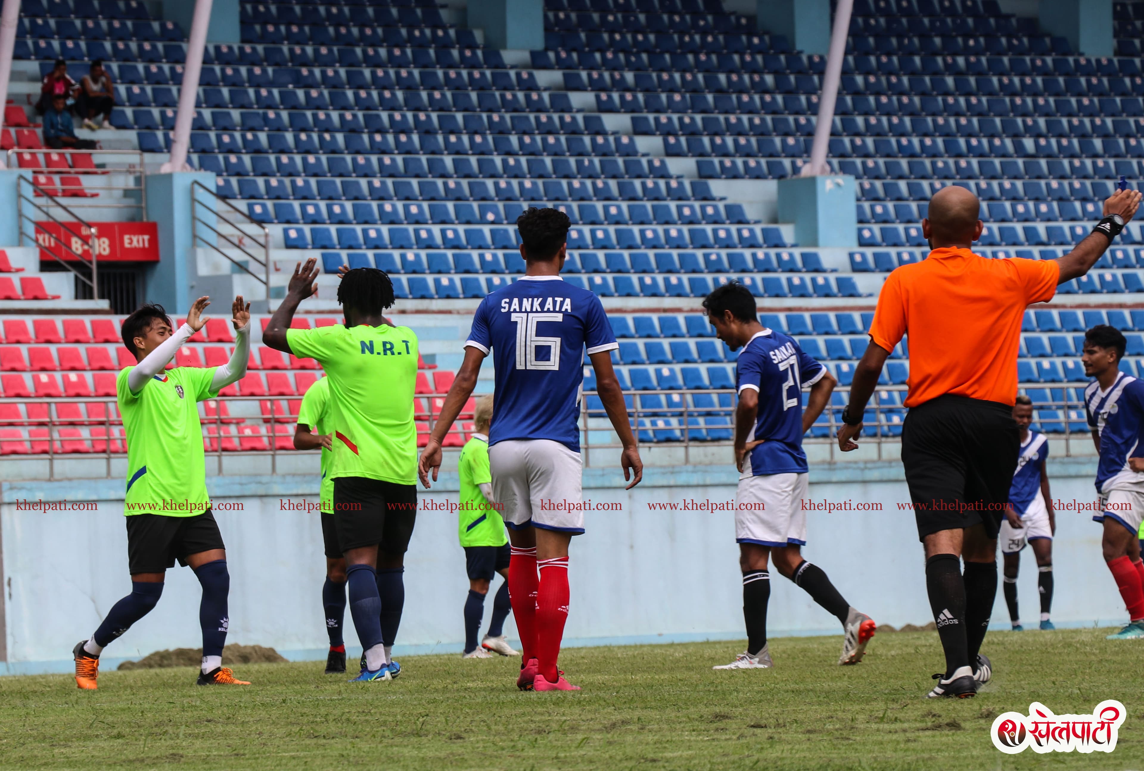 संकटामाथि एनआरटीको पुनरागमन जित