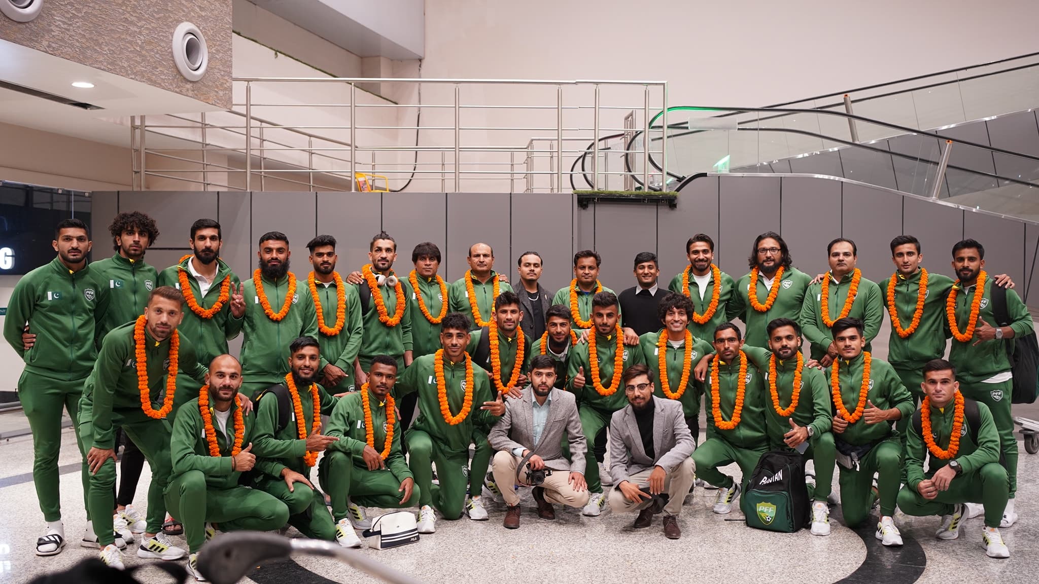 पाकिस्तानी फुटबल टोली नेपालमा