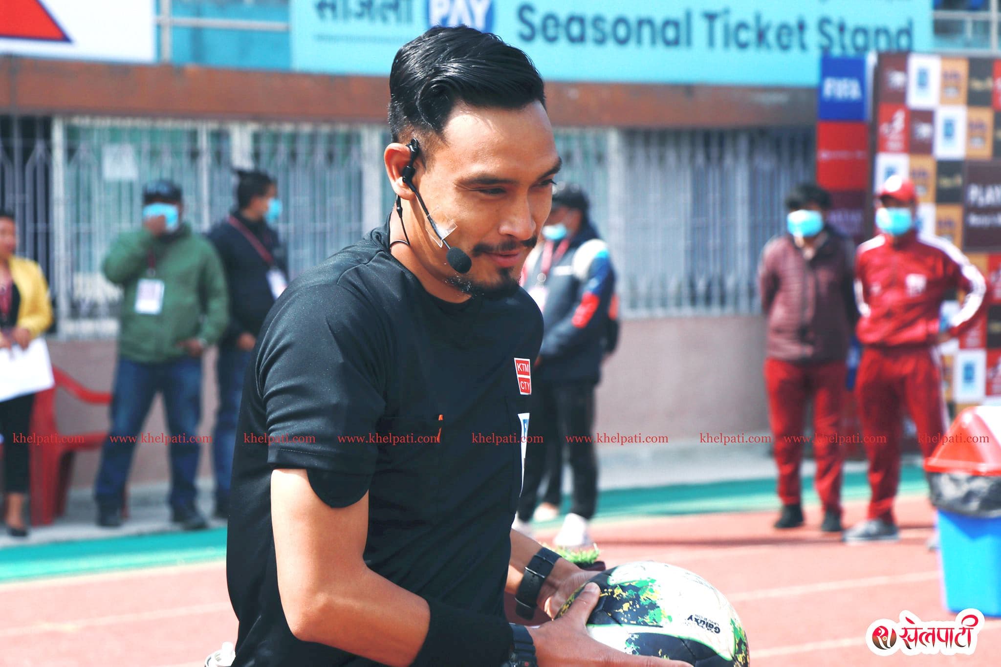 रेफ्री क्षेत्री र यादवले साफ यू-२० च्याम्पियनसिप खेलाउने