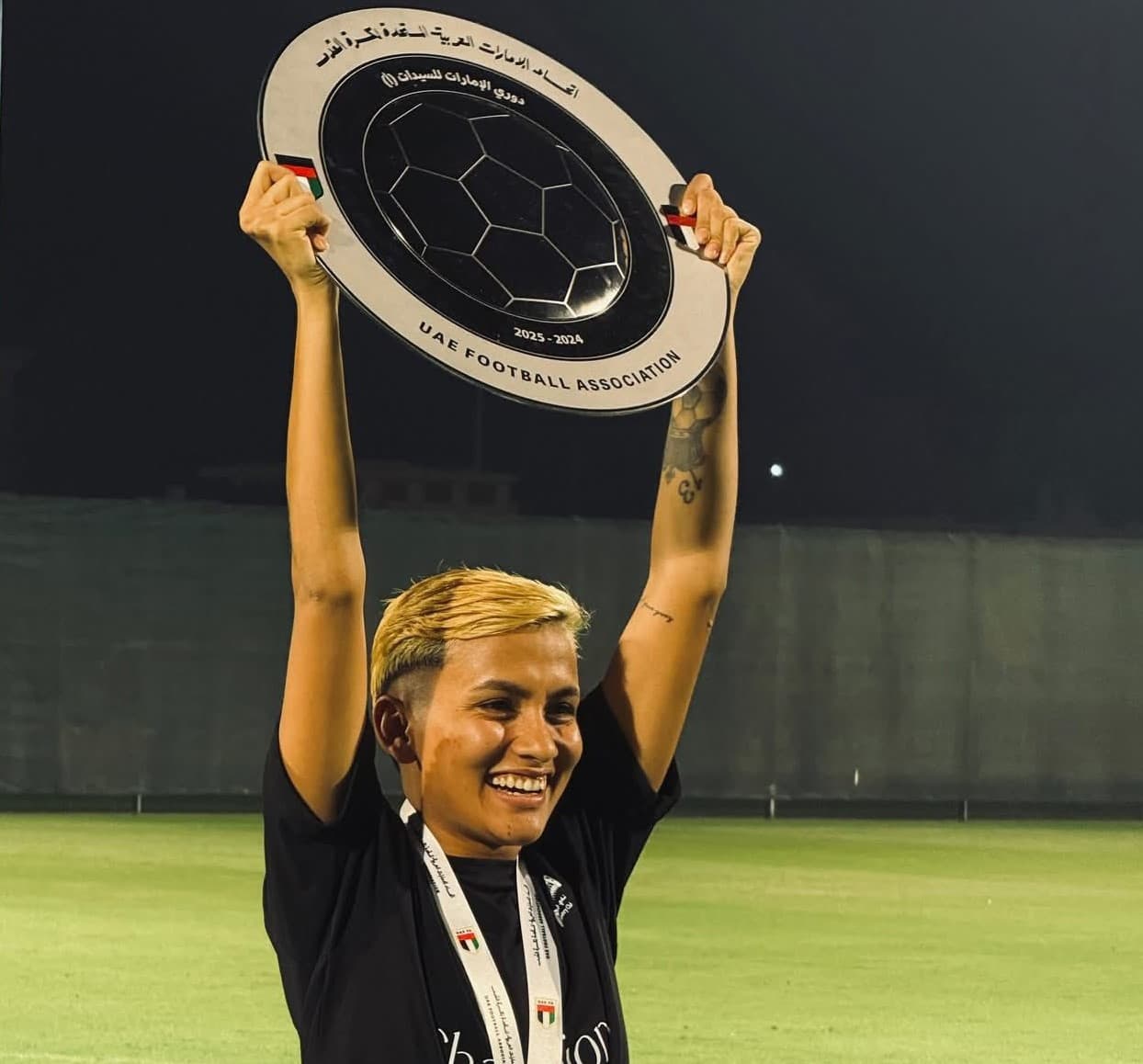 रेखासम्मिलित आबुधाबीले जित्यो युएई महिला लिग