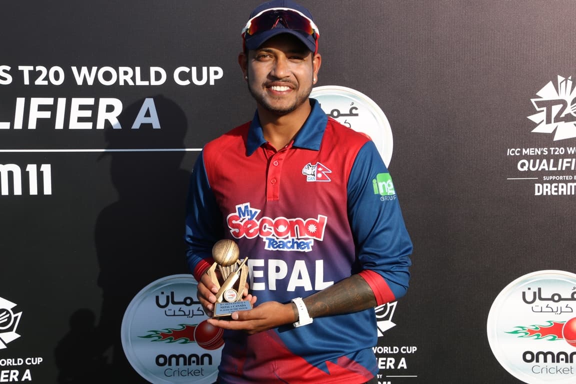 कप्तान सन्दीप प्लेयर अफ दि म्याच