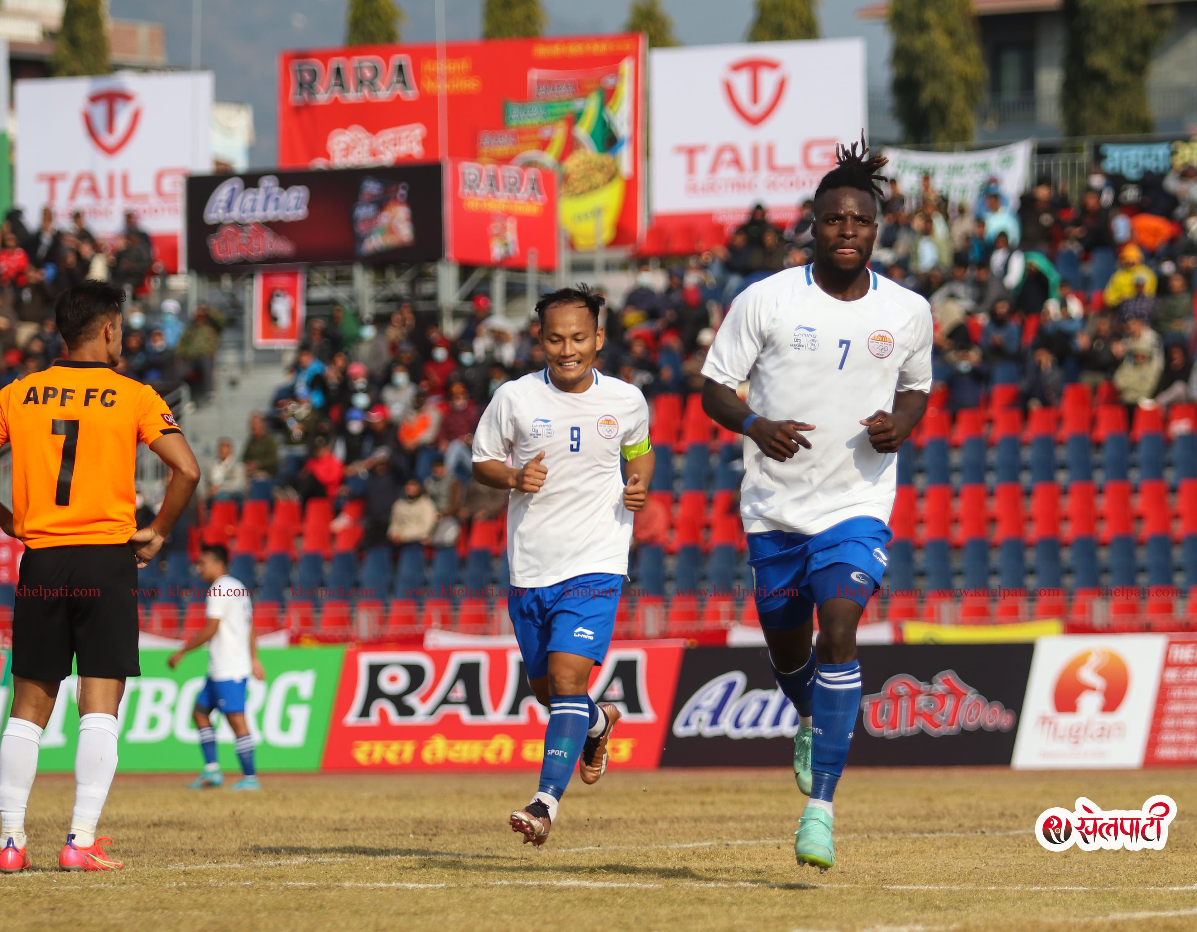 एपीएफ बाहिरियो, संकटा फाइनलमा