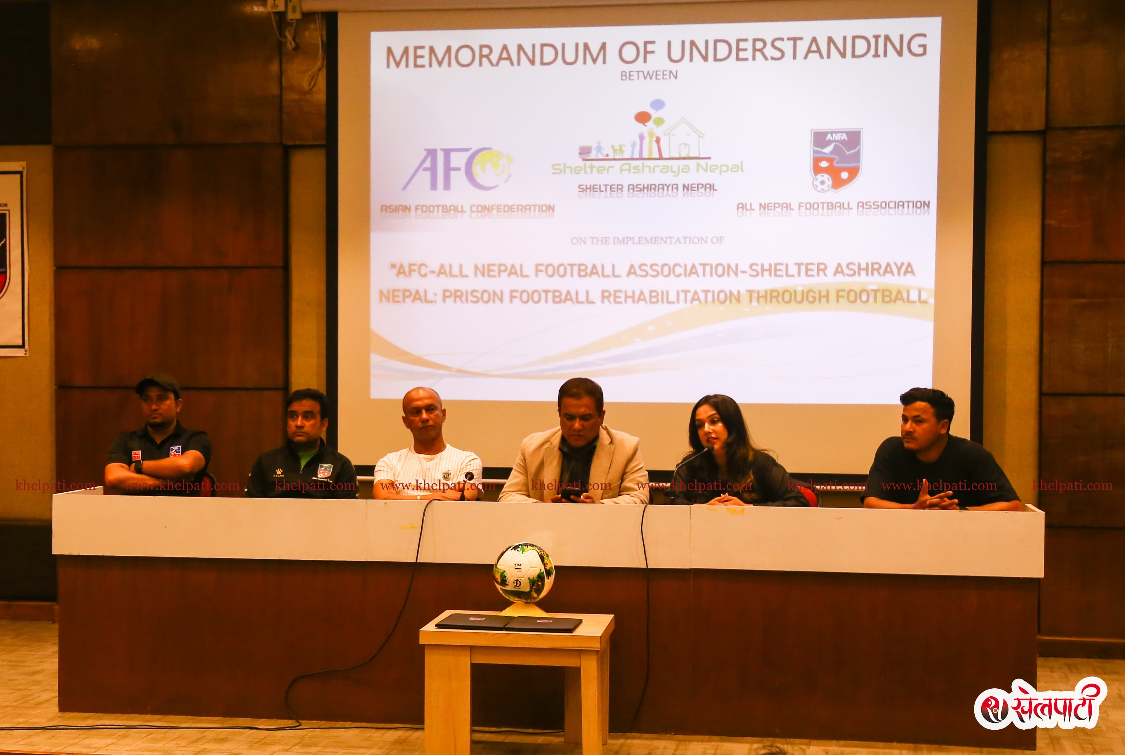 सेल्टर नेपालले कैदीबन्दीका लागि फुटबल कार्यक्रम गर्ने