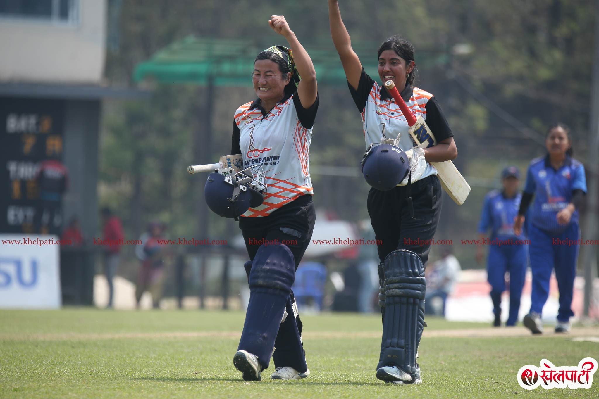 सीता र इन्दुको अर्धशतकमा कोशीलाई १५५ रनको कीर्तिमानी लक्ष्य 