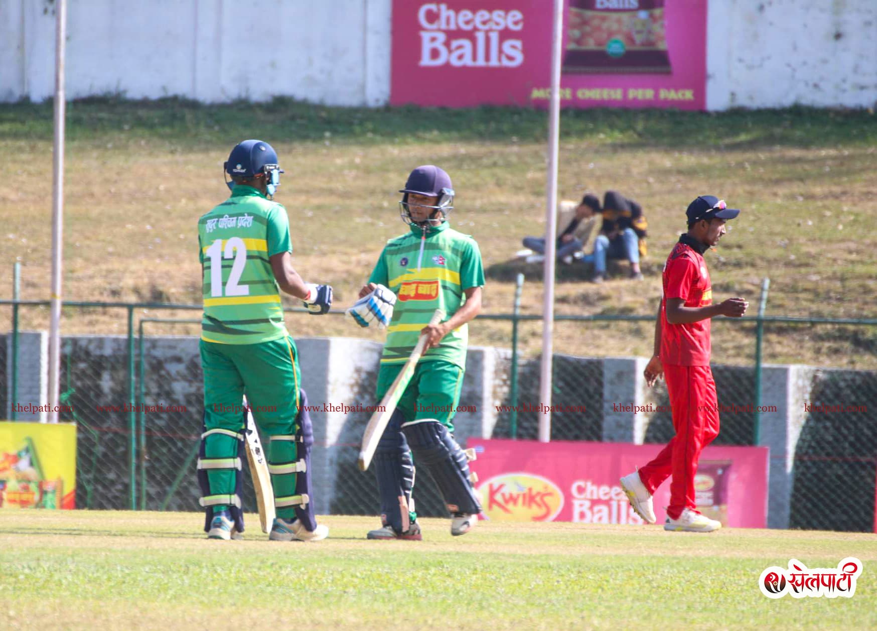 सुदुरपश्चिमद्वारा लुम्बिनीलाई १८१ रनको लक्ष्य