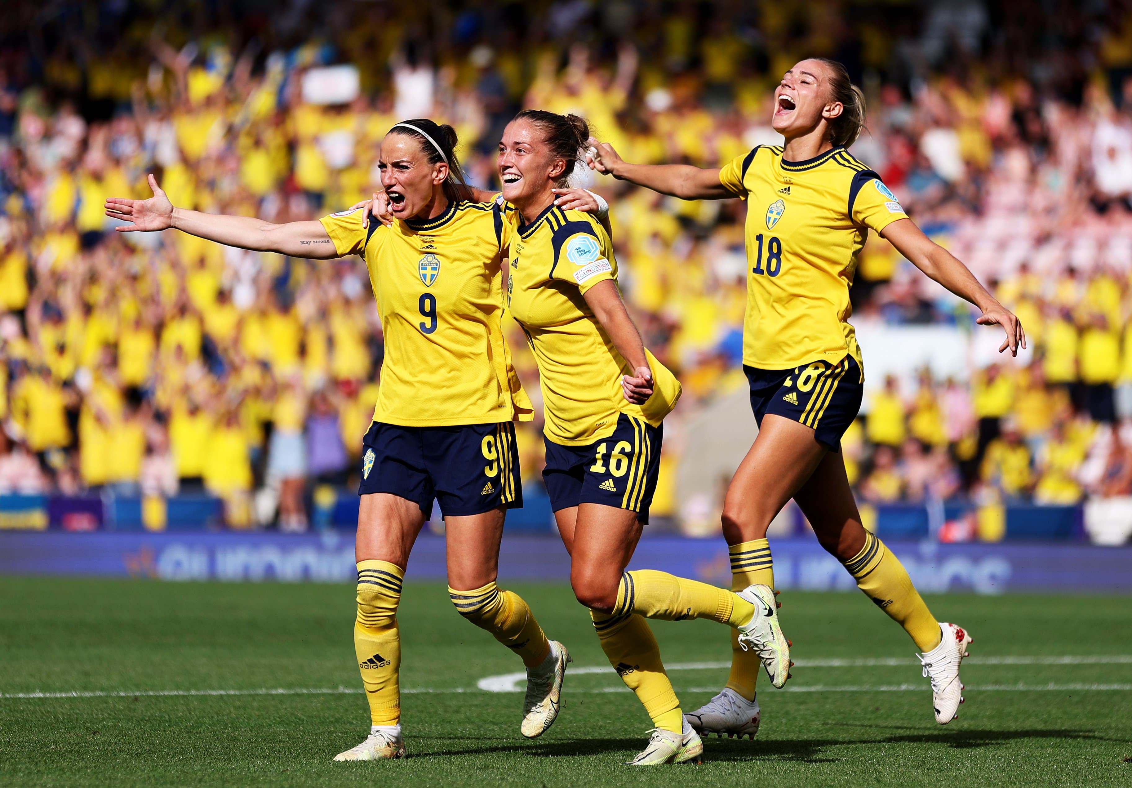 स्विडेन सेमिफाइनलमा