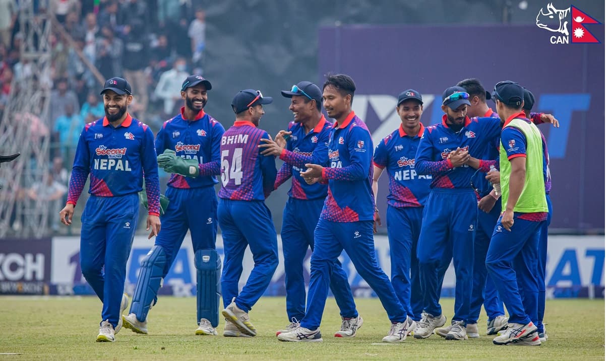 कप्तान रोहितले दिलाए नेपाललाई पाँचौं सफलता 