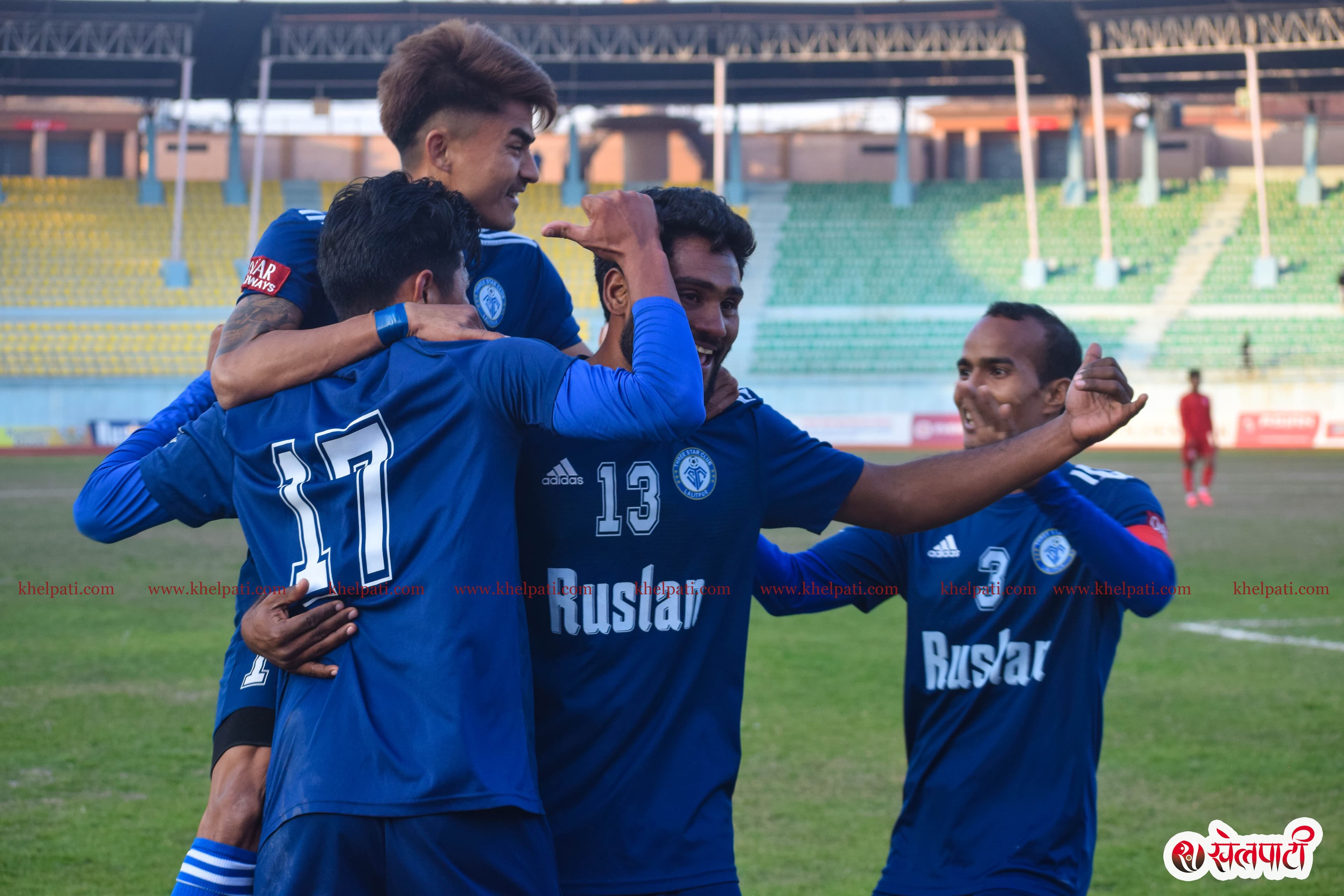 ब्रिगेडसँग बराबरी खेलेको थ्री स्टार छैटौं