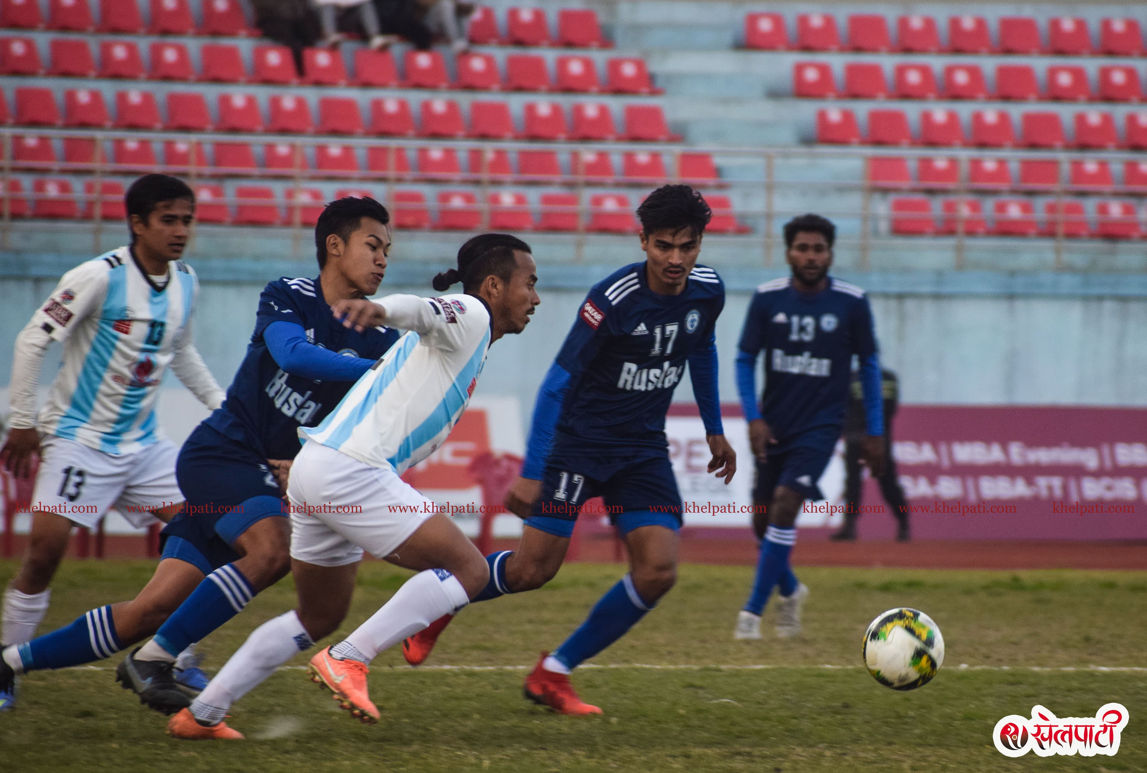 पहिलो हाफमा मनाङ र थ्री स्टारको बराबरी