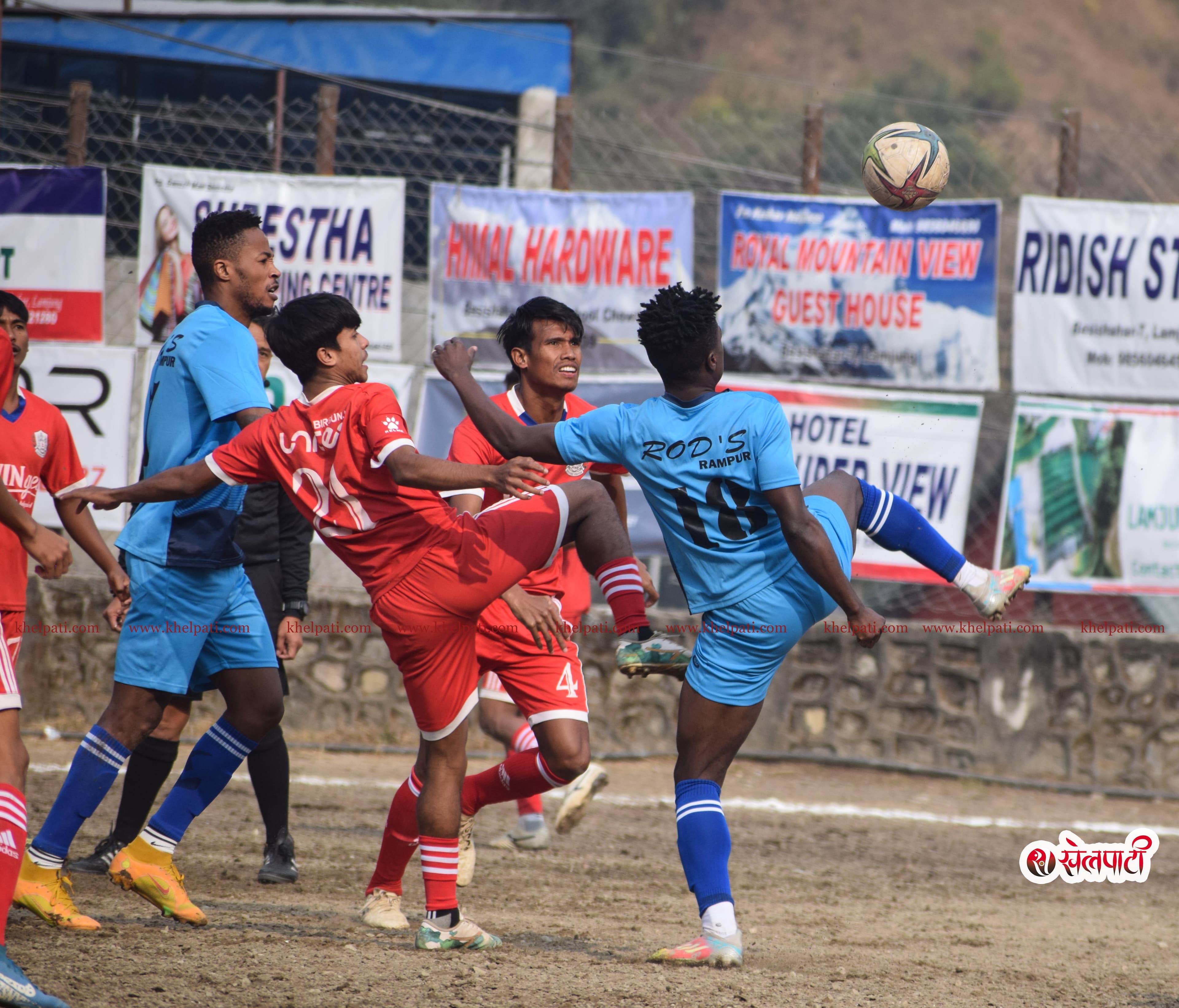 बागमती र रोड्स रामपुर सेमिफाइनलमा