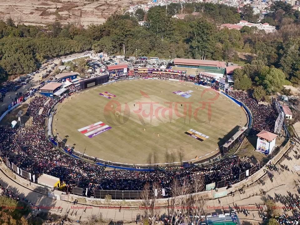 त्रिवि क्रिकेट मैदानलाई ४० करोड बजेट