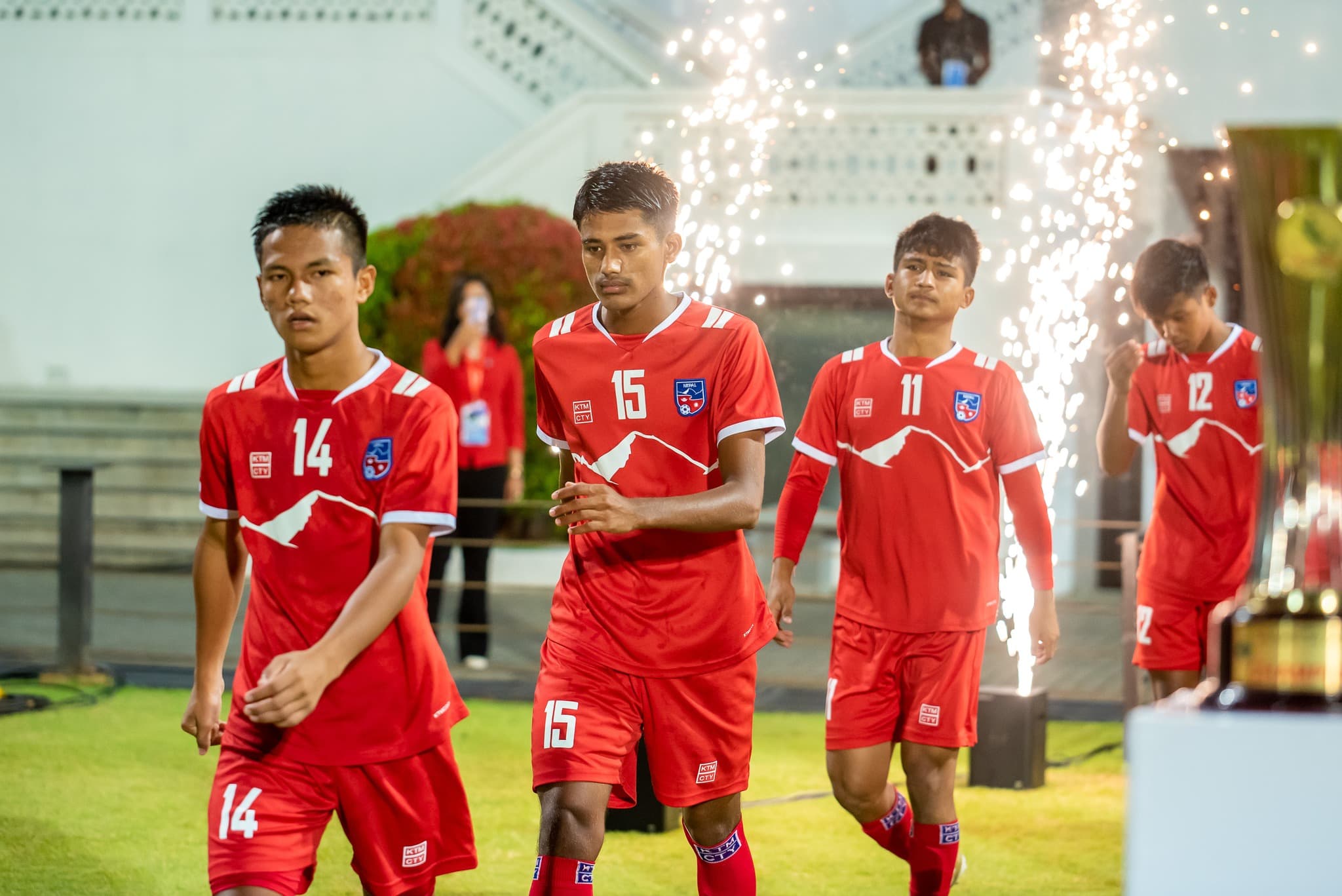 पहिलो हाफमा नेपाल १-० ले पछाडी