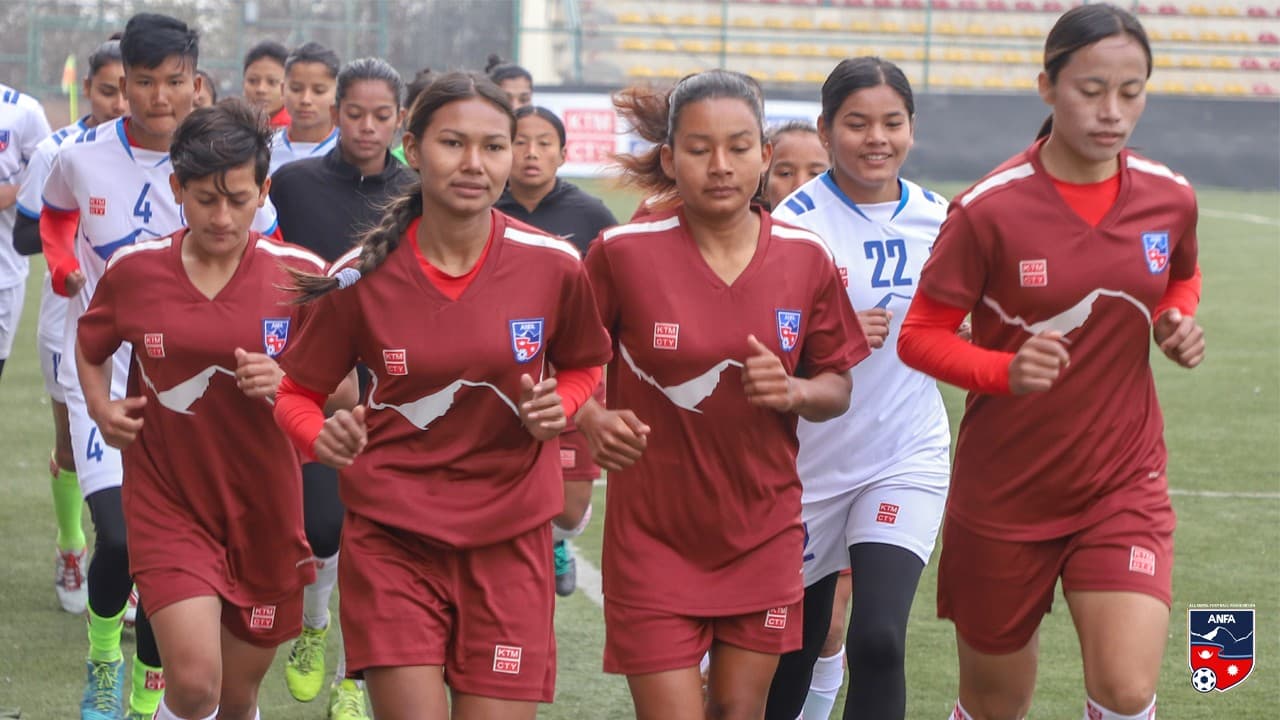 यू-१८ महिला साफ : प्रशिक्षणबाट १० खेलाडी बाहिरिए