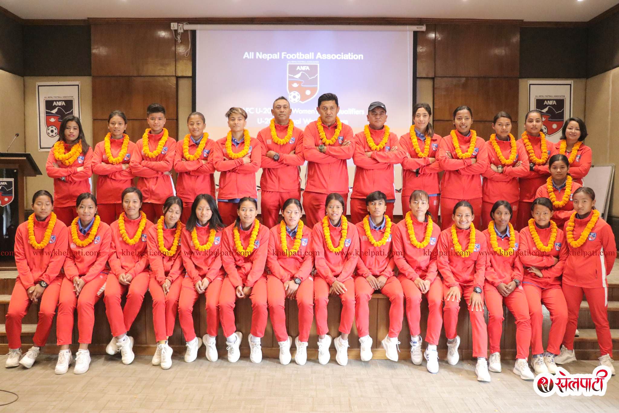 यू-२० महिला टिमको बिदाइ