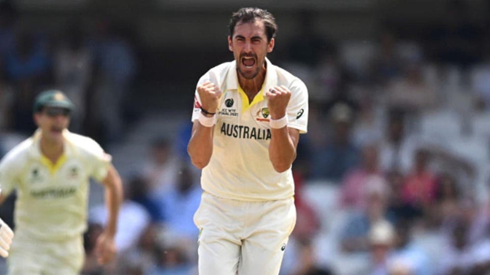  एसेजमा १०० विकेट लिने पहिलो बायाँहाते तीव्र बलर बने स्टार्क