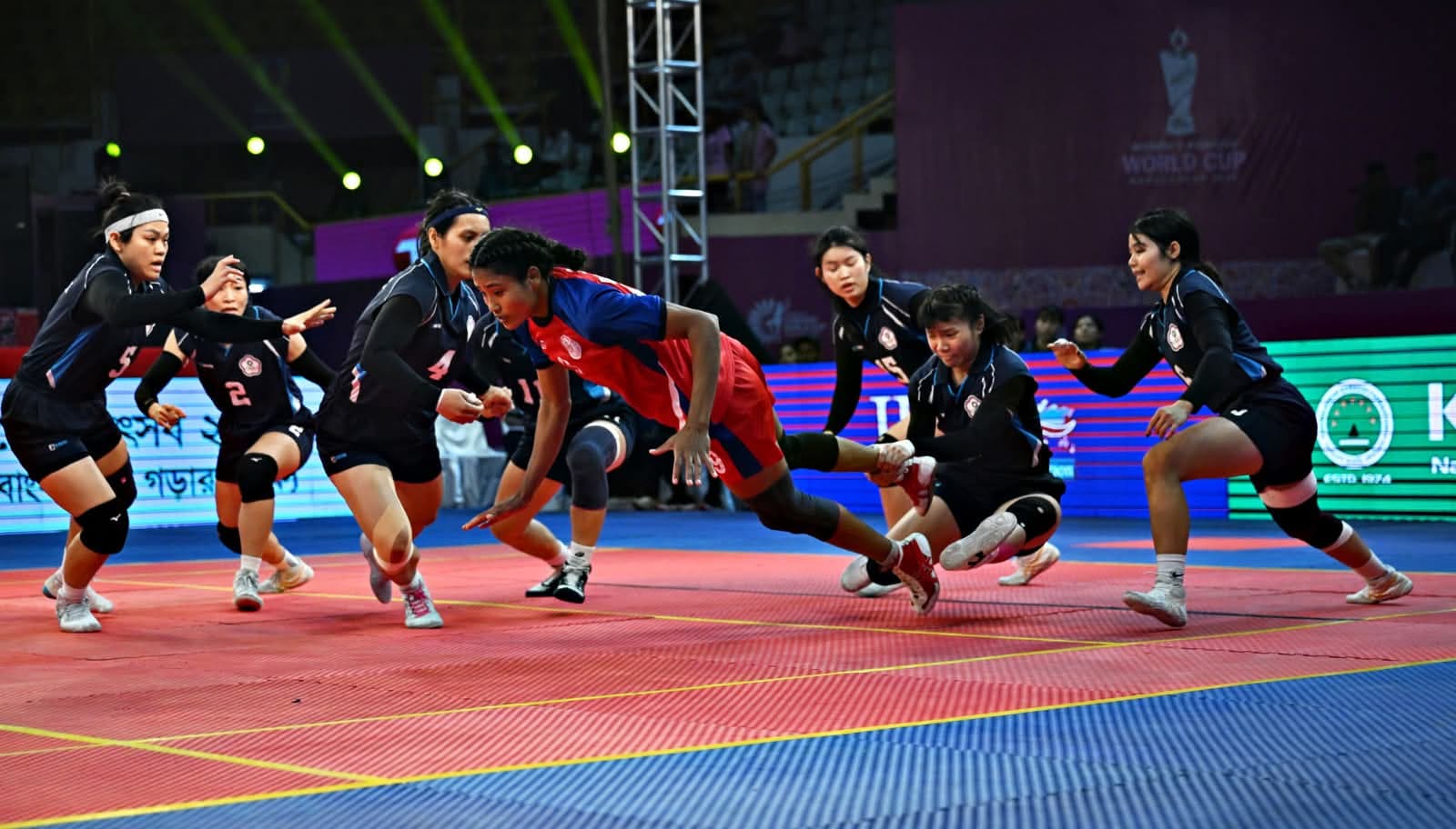 महिला कबड्डी विश्वकपमा नेपाल पराजित  