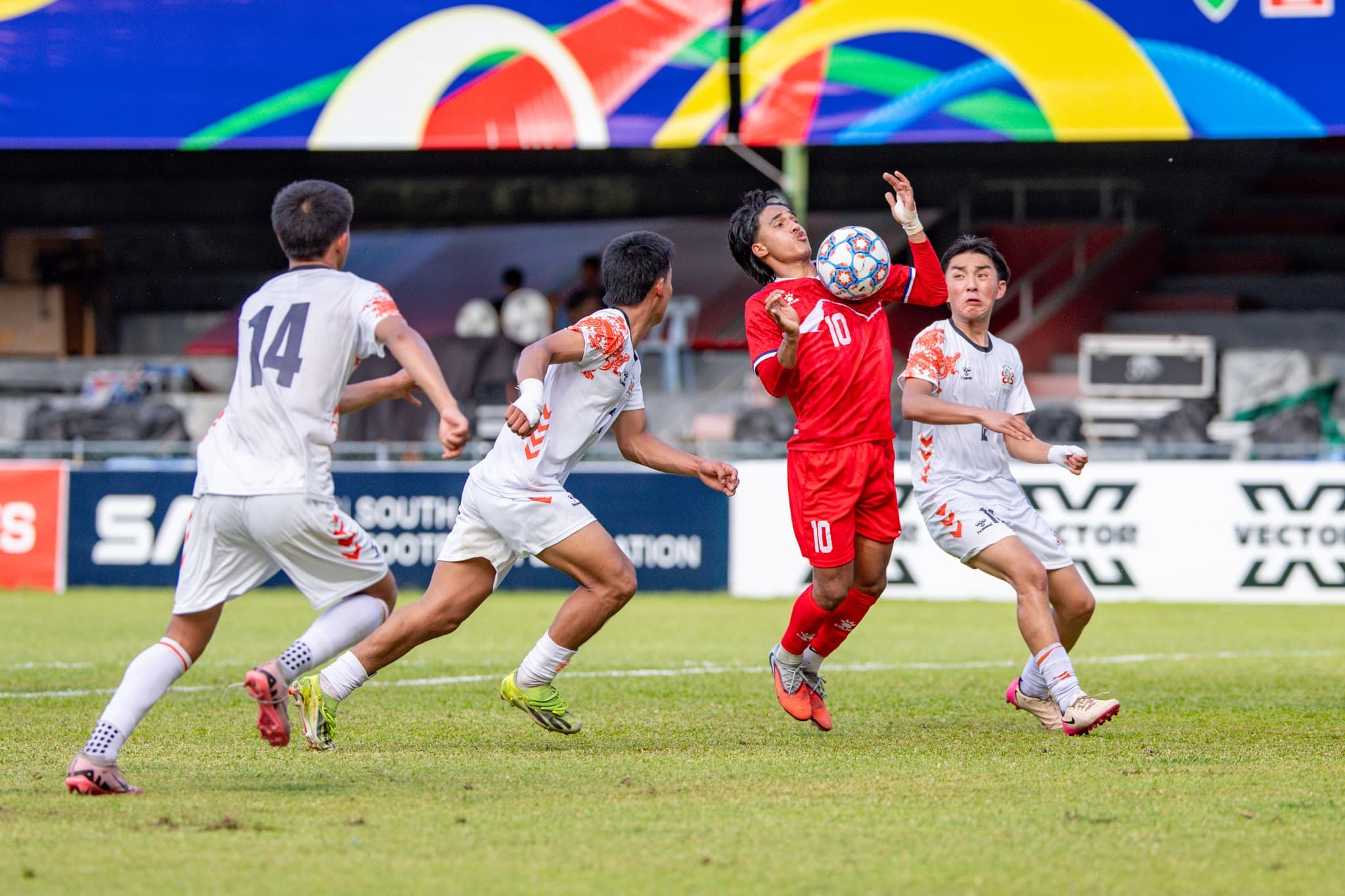 नेपाललाई पहिलो हाफमा अग्रता