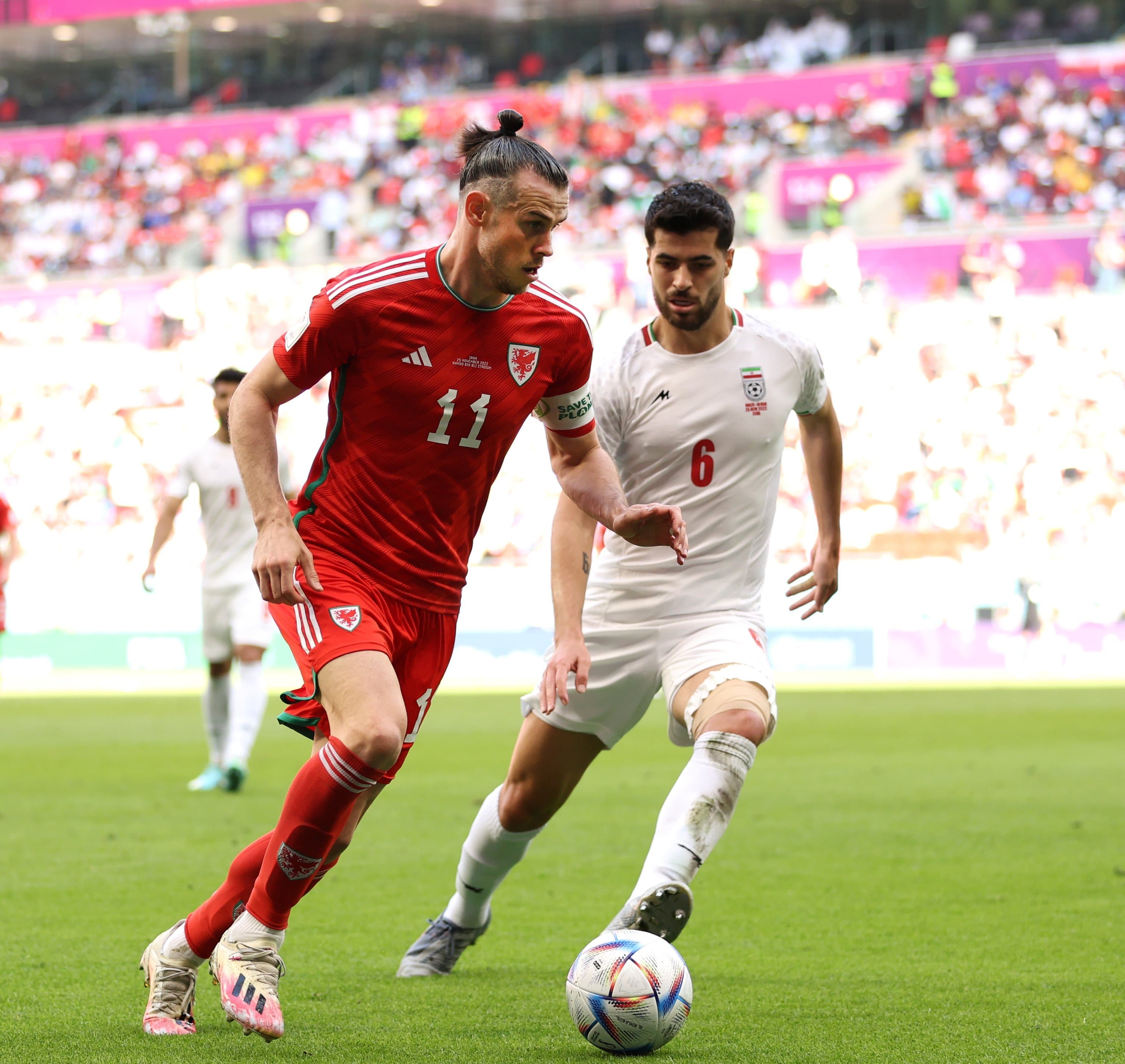 पहिलो हाफमा वेल्स र इरानको बराबरी