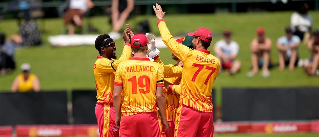 जिम्बाबेद्वारा आयरल्याण्ड पराजित 