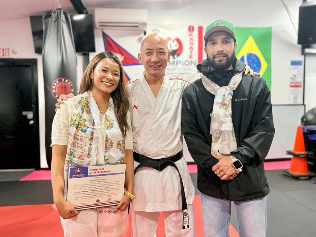 अमेरिकामा काजल सम्मानित