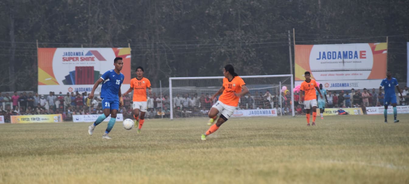 एपीएफ जितपुरसिमरा गोल्डकपको फाइनलमा