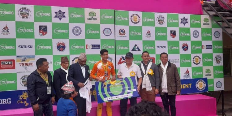 धरानलाई हराउँदै युके एफसी सेमिफाइनलमा